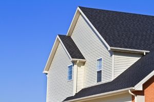 home exterior with new vinyl siding