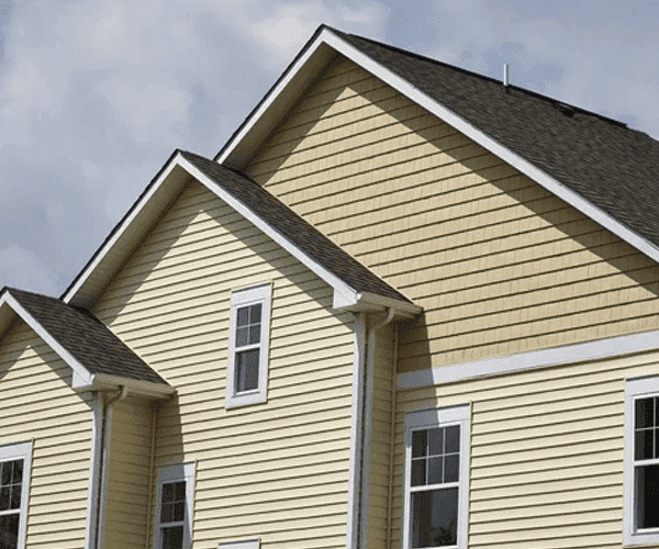 Whole House Vinyl Siding - Yellow